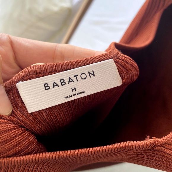 Aritzia Babton Split dress. Purchased full price at $180. In great condition - Picture 4 of 5